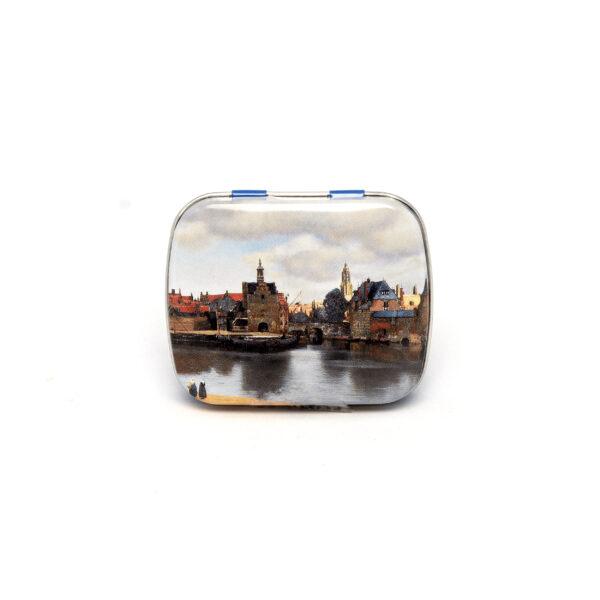 Mintblikje Gezicht op Delft