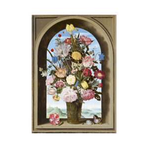 Poster Vaas met bloemen Bosschaert