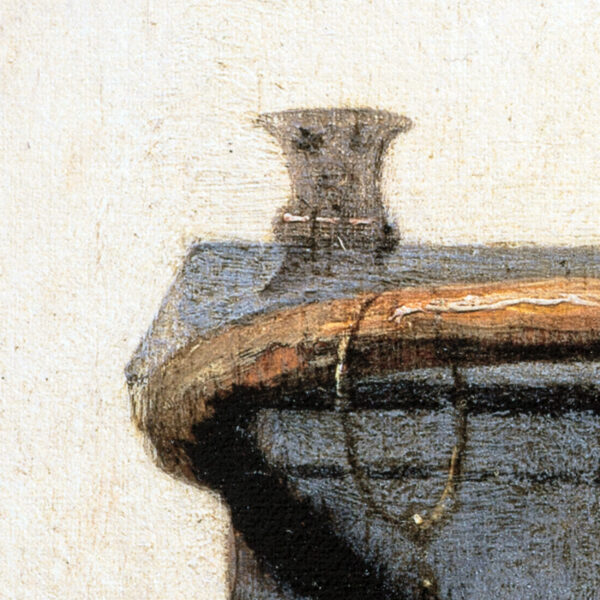 Reproductie Het Puttertje op Canvas