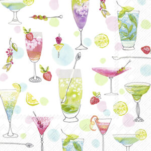 Cocktail Servetten COCKTAILS FOR HER