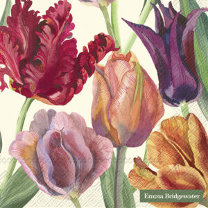 Lunch Servetten TULIPS cream