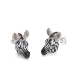 Zebra Oorbellen