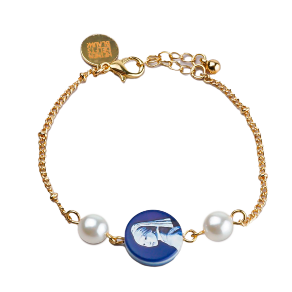 Armband Meisje met de parel Keramiek