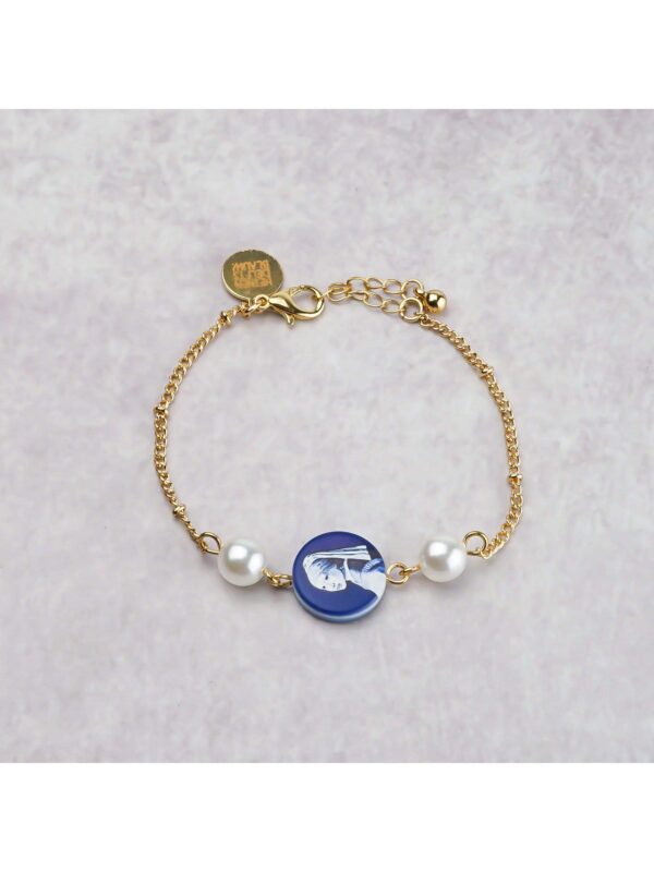 Armband Meisje met de parel Keramiek