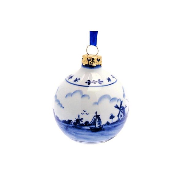 Bal landschap Delfts blauw