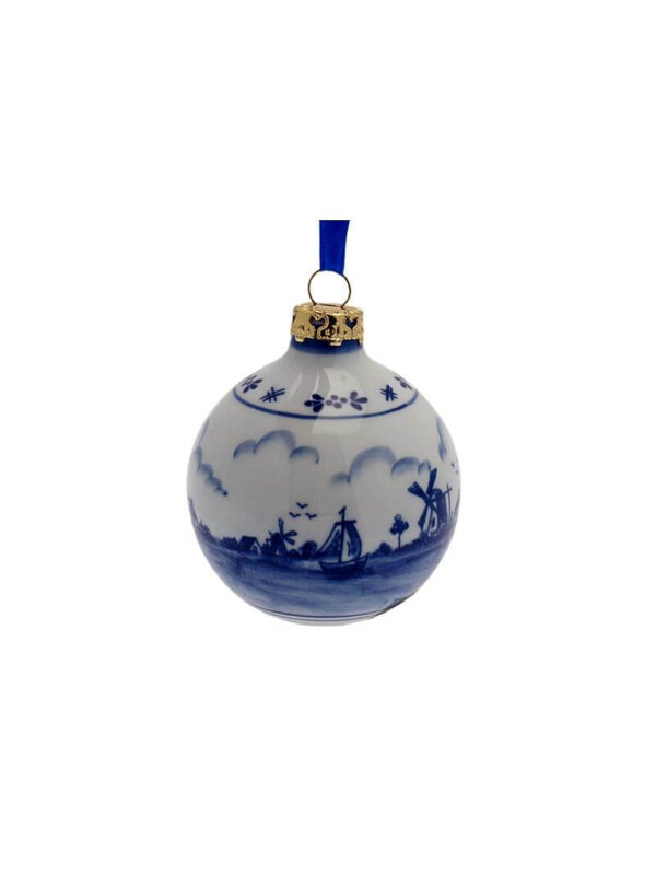 Bal landschap Delfts blauw
