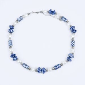 Ketting Delfts Blauw Jonkvrouw