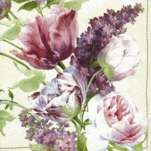 Lunch Servetten ELIZABETHAN GARDEN cream
