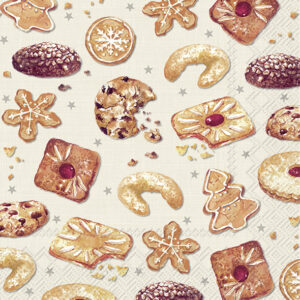 Servetten C Baked Cookies cream