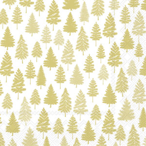 Servetten L Nordic Forest Gold
