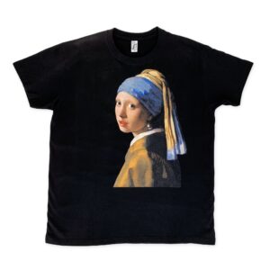T-shirt Meisje met de parel - M Unisex