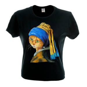 T-shirt kat Vermeer Medium Unisex