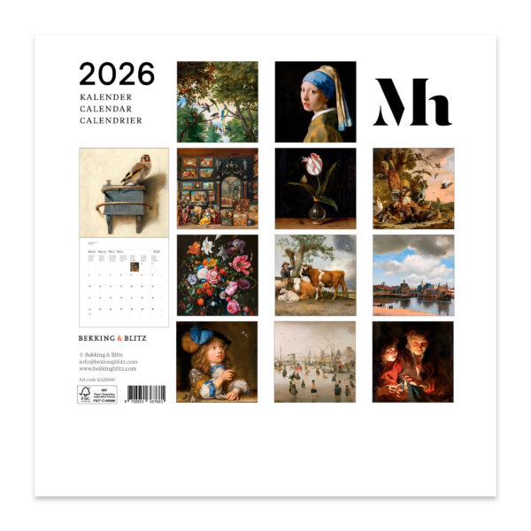 Kalender Mauritshuis 2026